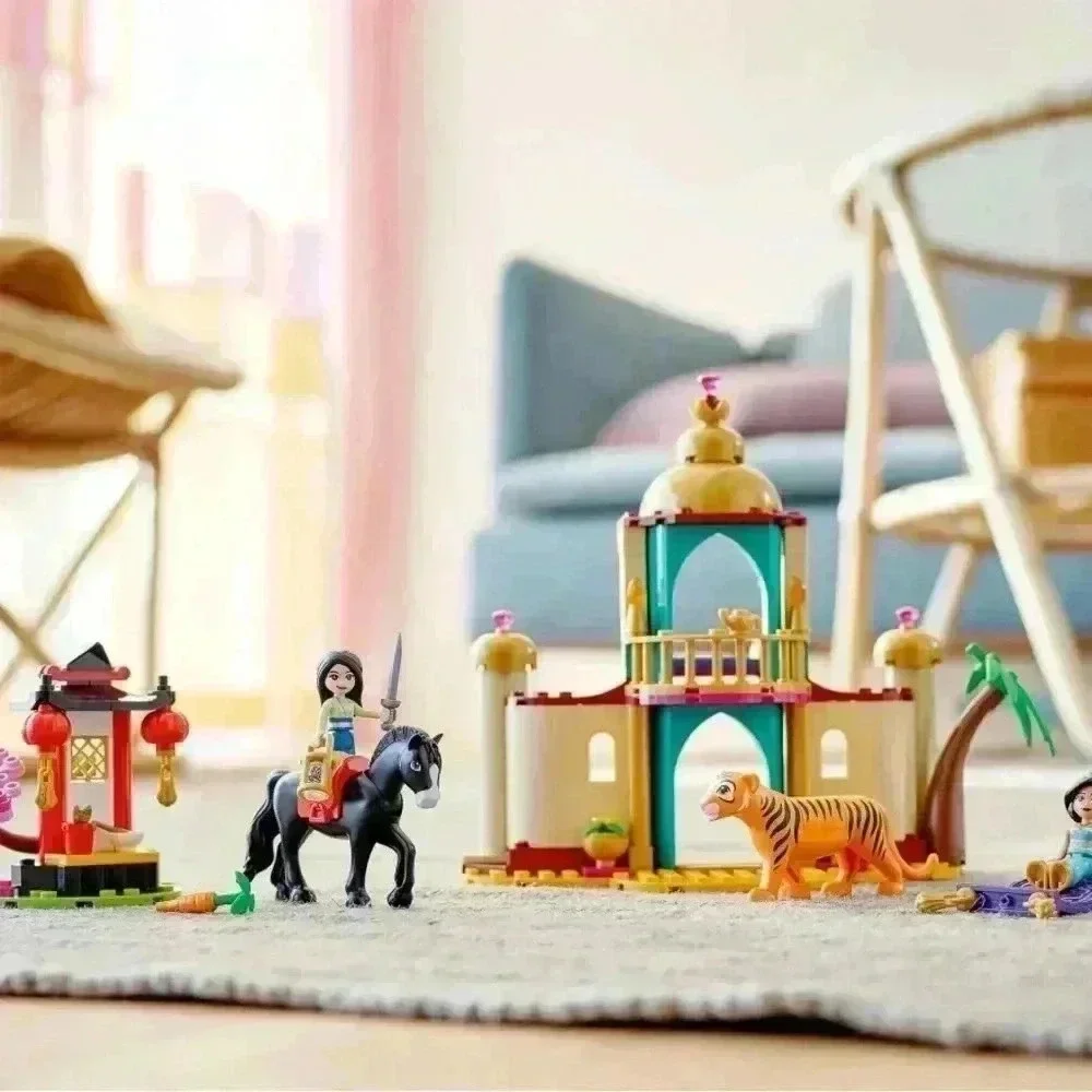 DISNEY LEGO 43208  JASMIN & MULAN’S ADVENTURE NEW